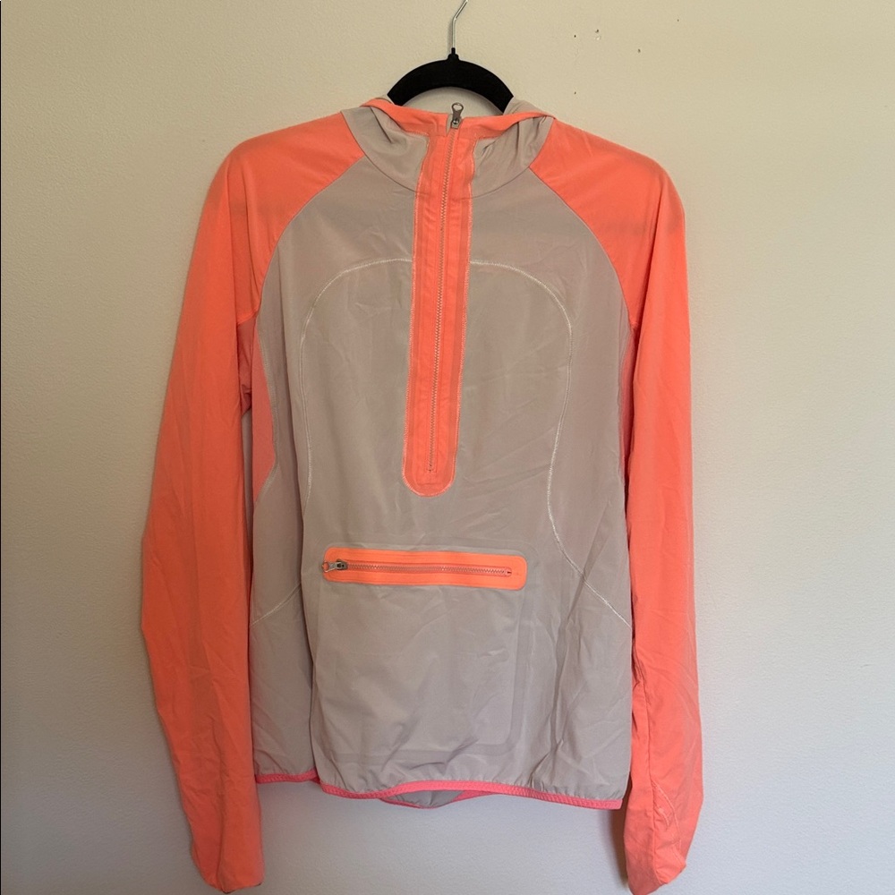 Lululemon Athletica Coral and Beige Jacket